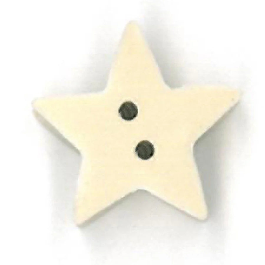 Medium Tea-Dyed Star - Just Another Button Company