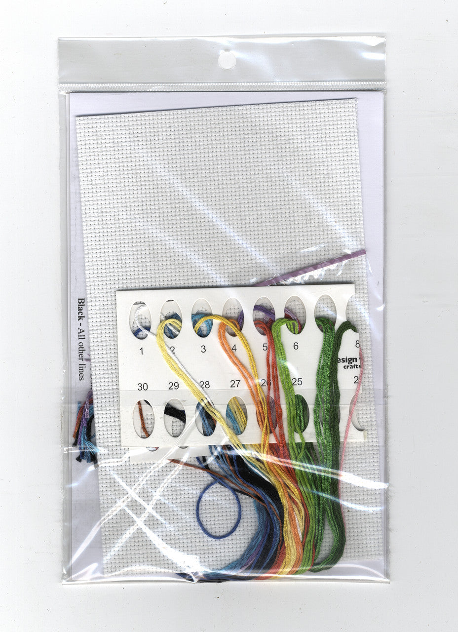 Butterfly Cross Stitch Kit - Design Works