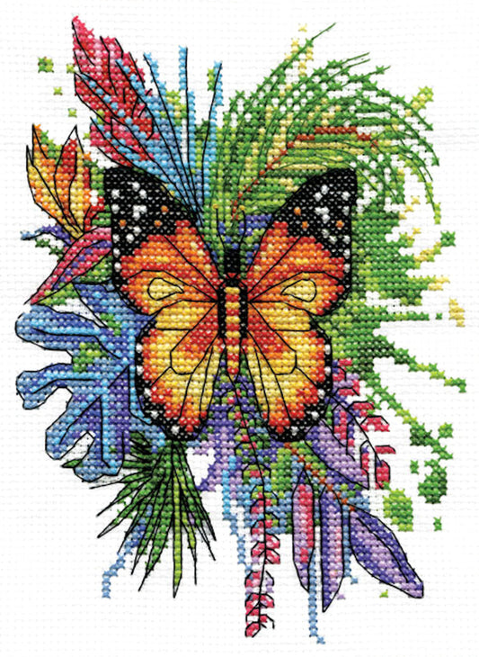 Butterfly Cross Stitch Kit - Design Works
