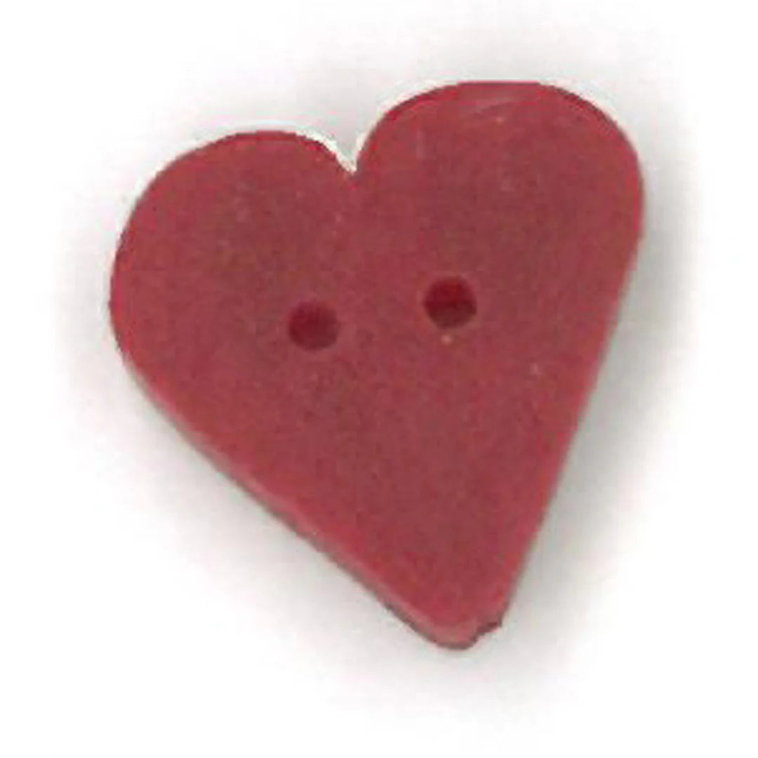 Small True Red Heart - Just Another Button Company