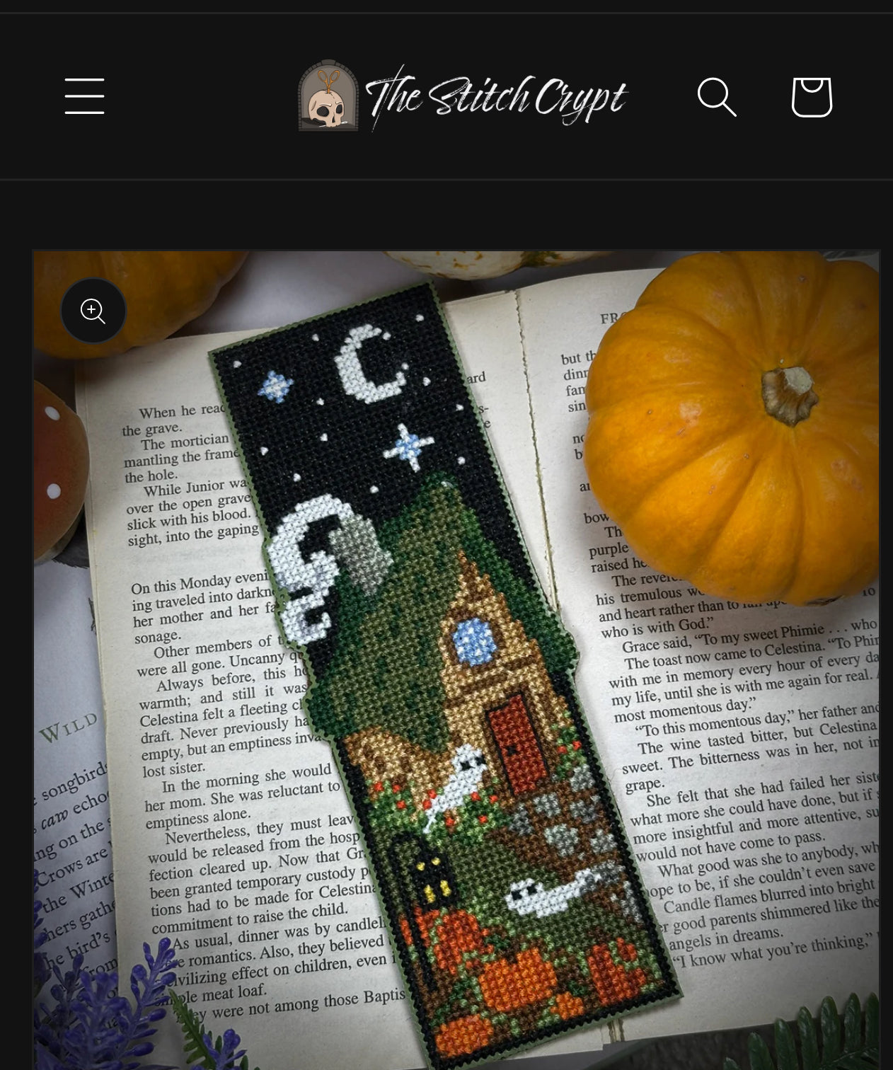 Cozy Reading Cottage  - The Stitch Crypt