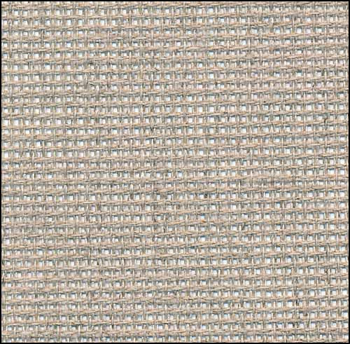 16 Count Raw/Natural Linen Aida Fabric by Zweigart