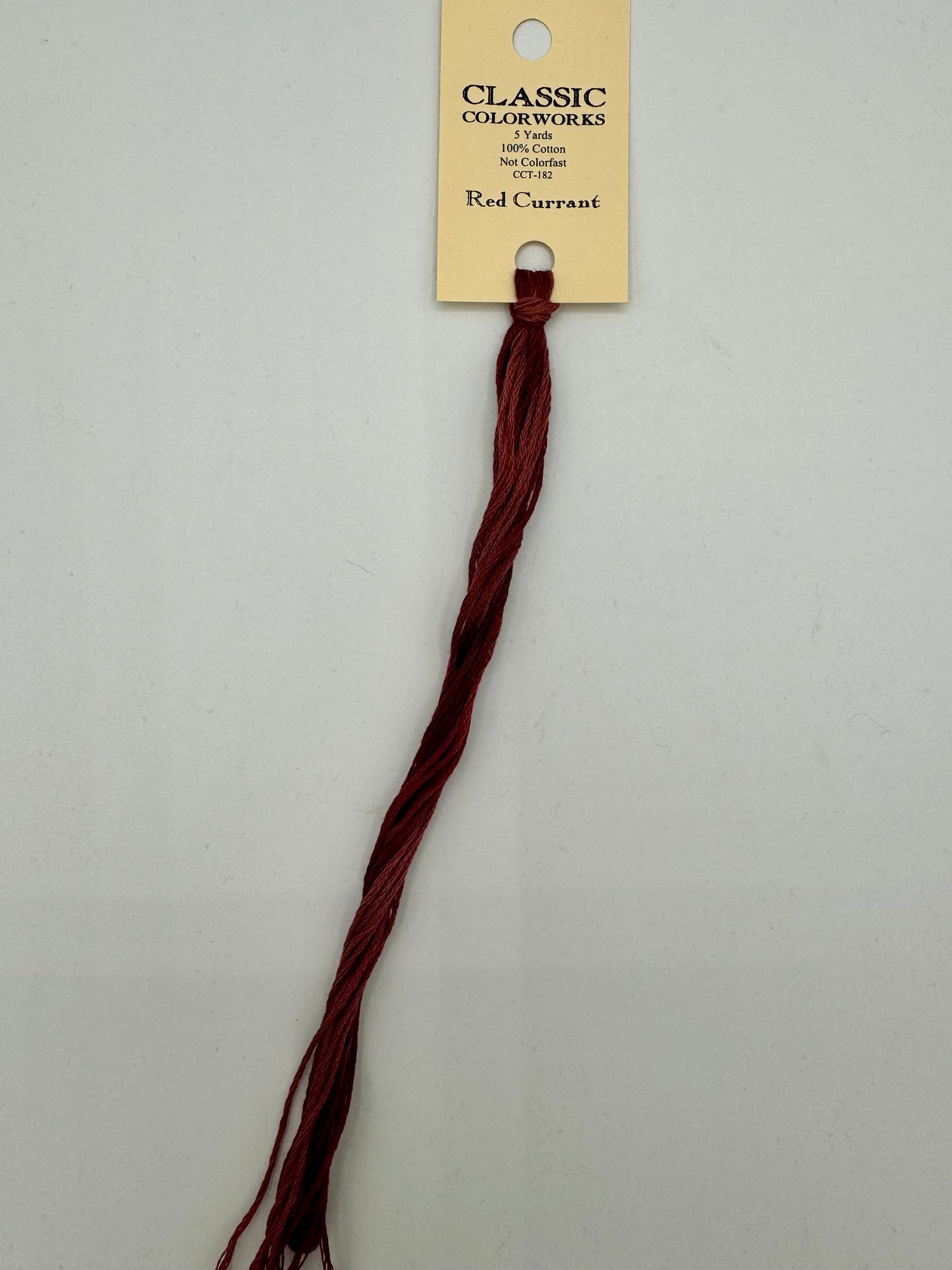 Red Currant - Classic Colorworks Cotton Floss