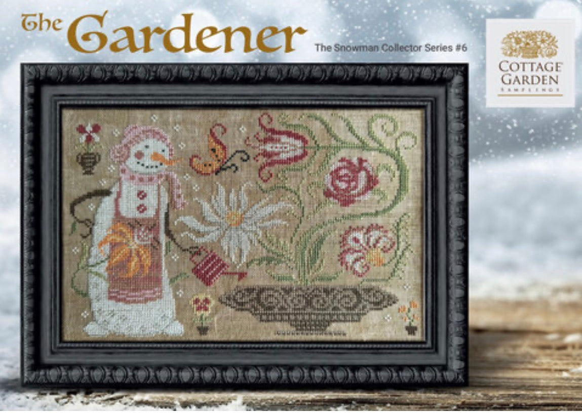 The Snowman Collector Pt 6 - The Gardener - Cottage Garden Samplings