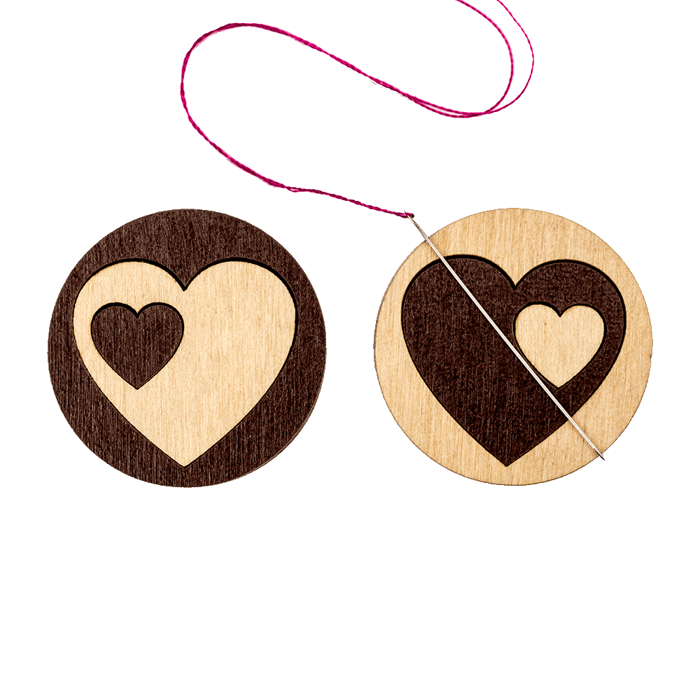 Heart Magnetic Needle Minder