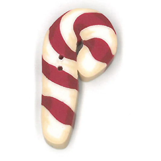 Small Flat Candy Cane - Just Another Button Company
