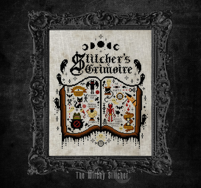 Stitcher's Grimoire - The Witchy Stitcher