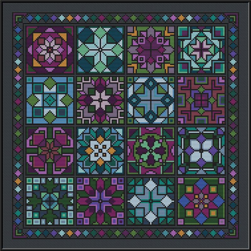 Stained Glass Sampler - Carolyn Manning Designs