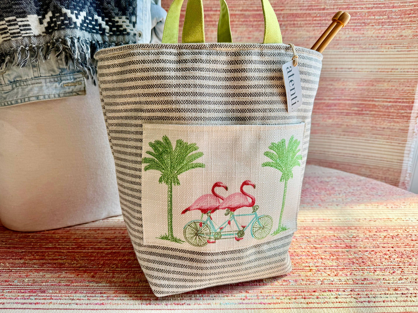 Flamingo Hope Basket– Atenti