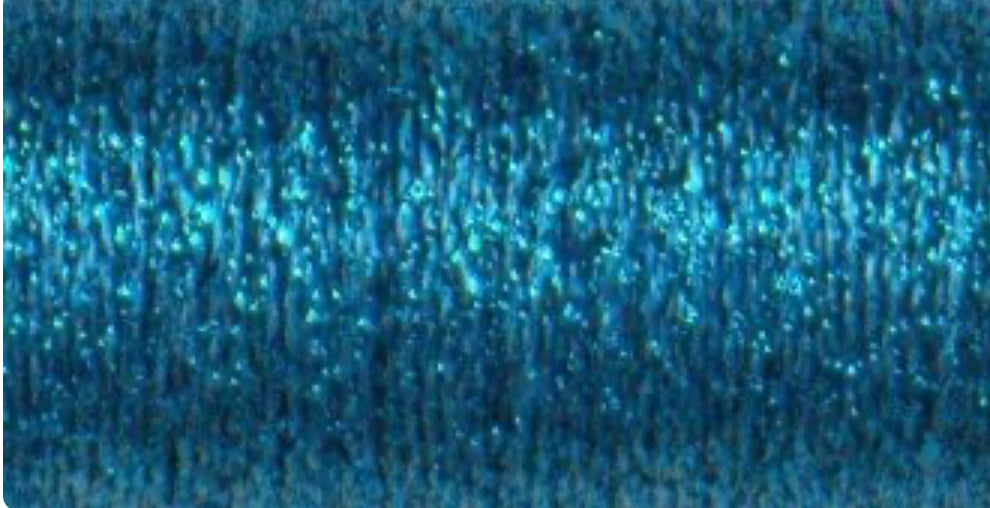 Blue (006HL) - #4 Very Fine Metallic Braid - Kreinik