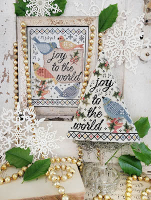 4th Day of Christmas Sampler and Tree - 12 Days of Christmas Sampler and Tree Series - Hello from Liz Mathews