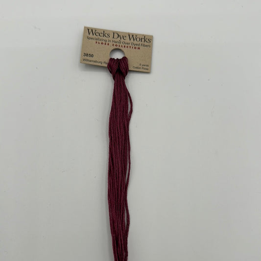 Williamsburg Red (3850)- Weeks Dye Works