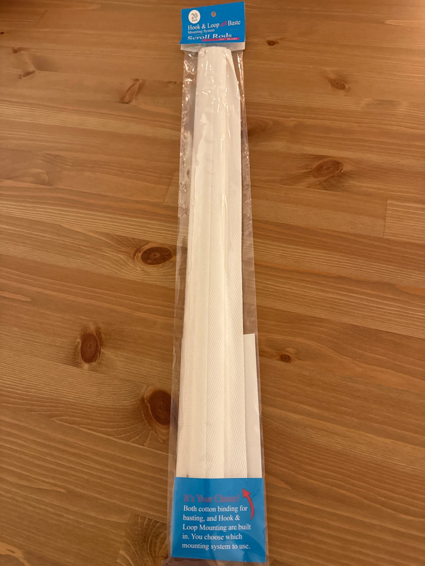 20" Scroll Rod with Loop and Webbing