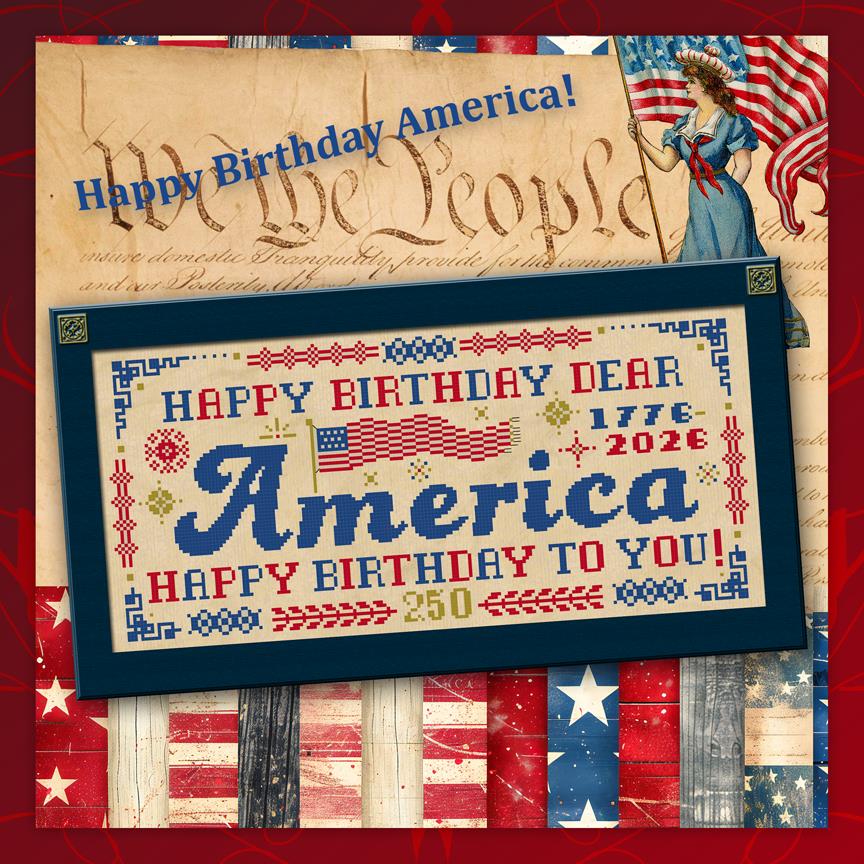 Happy Birthday America! - Calico Confectionery