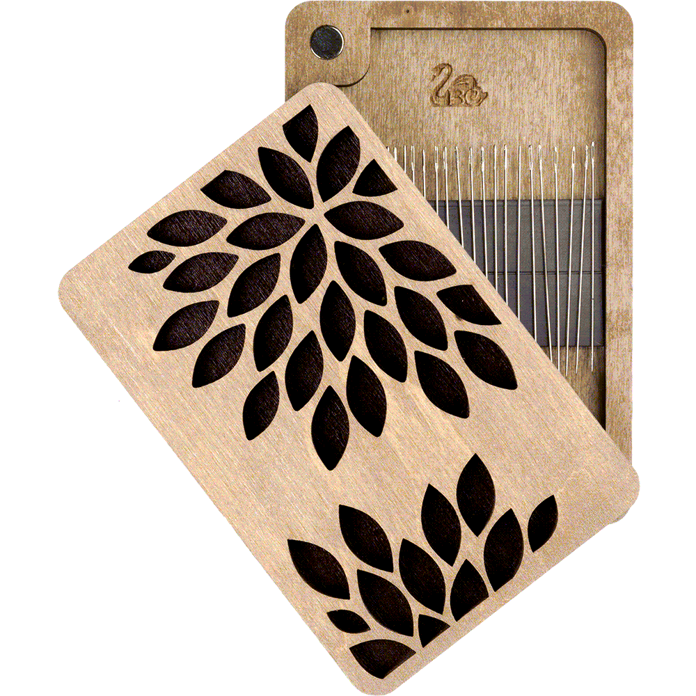 Flower Magnetic Needle Organizer for Handcraft Storage