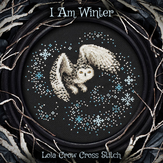 I Am Winter - Lola Crow - 2026 Needlework Marketplace PREORDER