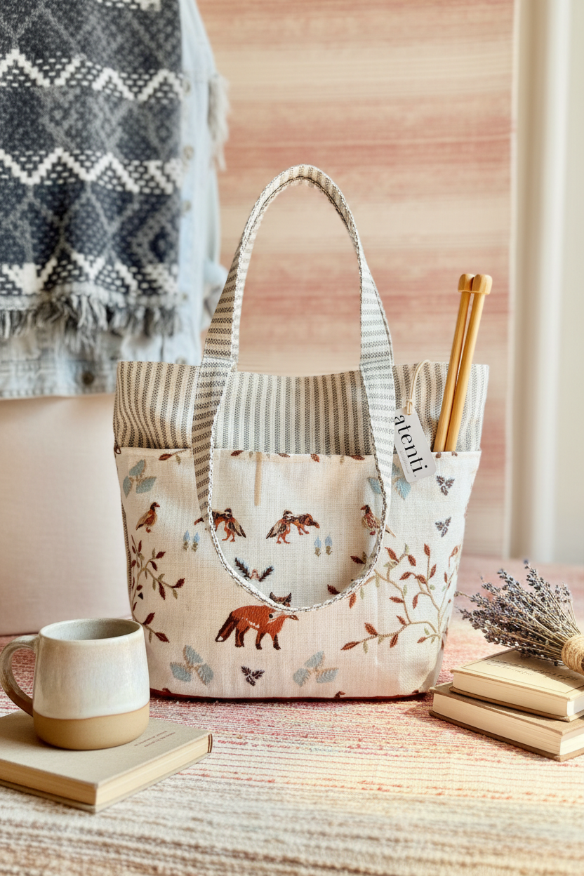The Foxy Project Tote- Atenti