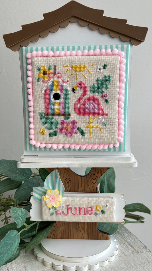 June Feathered Friends Series - Emily Call Stitching