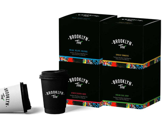 Kyoto Cherry Rose Sencha -  12 Sachets per Box - Brooklyn Tea