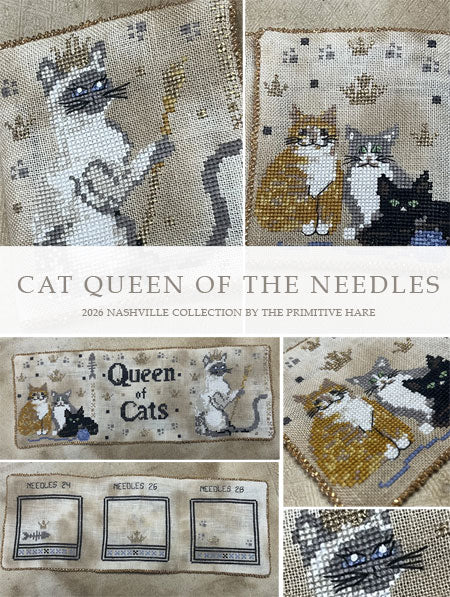 Cat Queen of the Needles - The Primitive Hare
