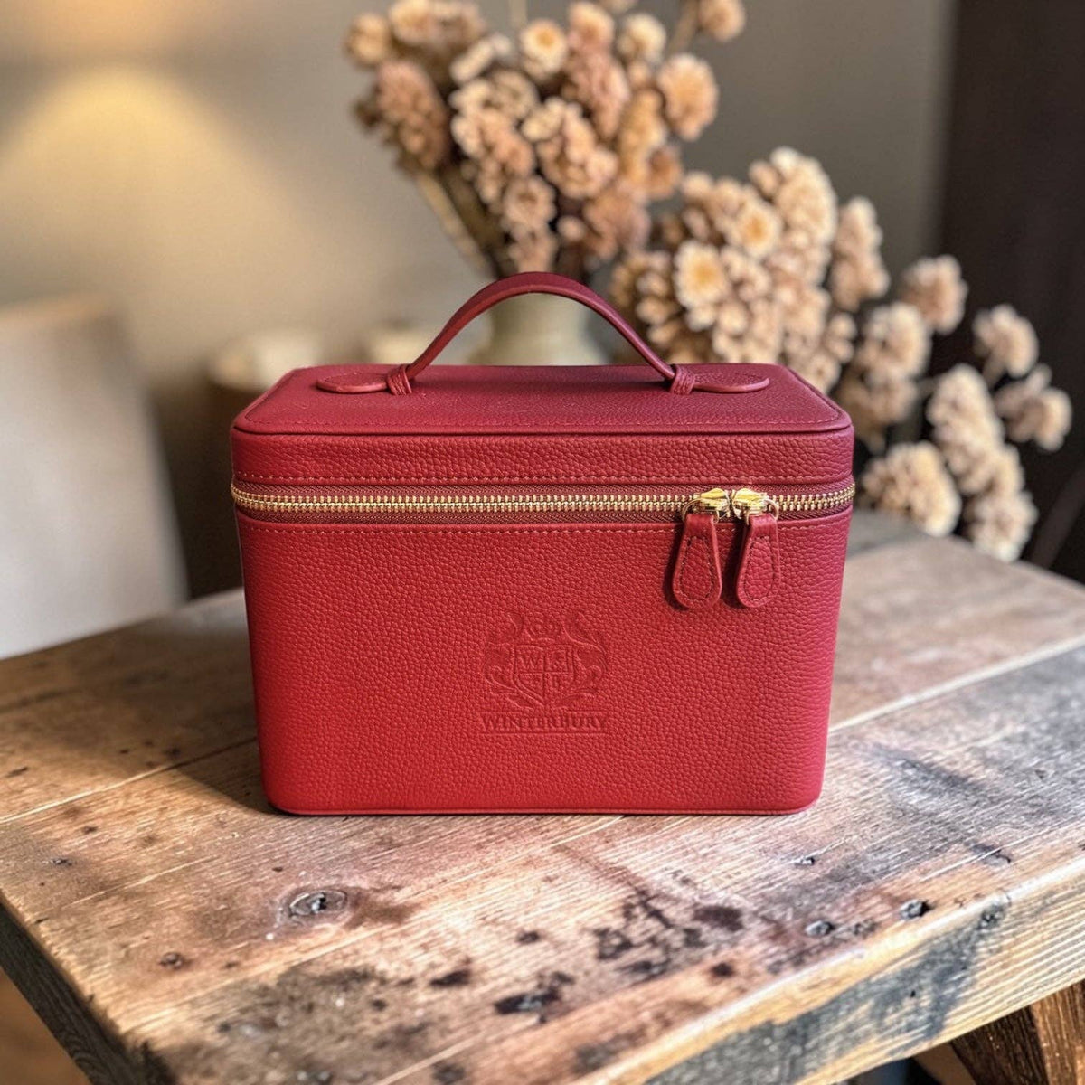 WinterBury Maroon Double Tray Needlework Sewing Case - COMING SOON