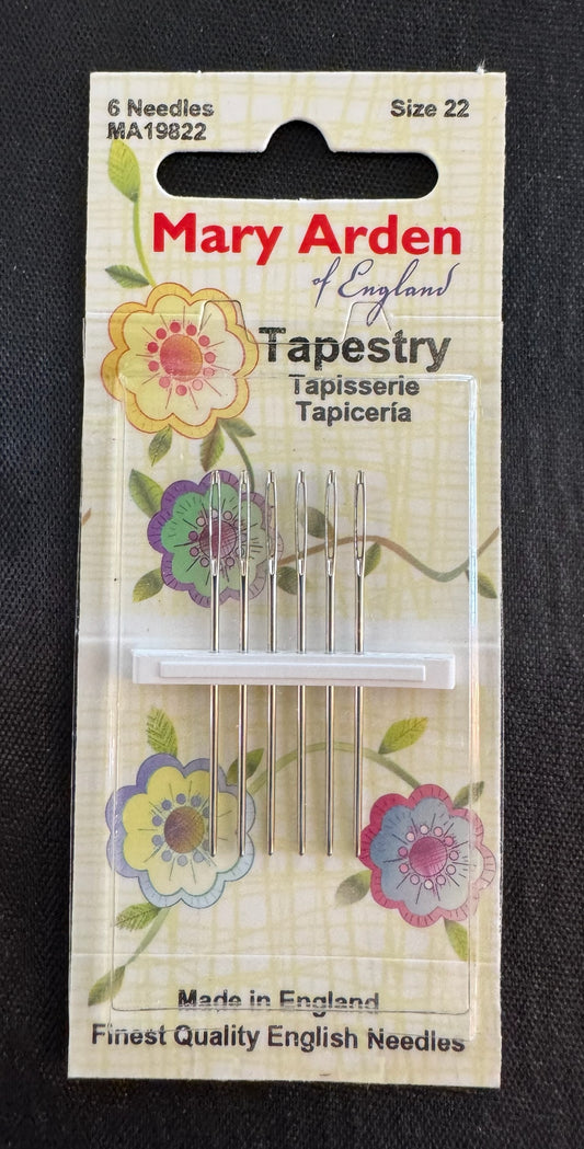 Size 22 Mary Arden Tapestry Needles