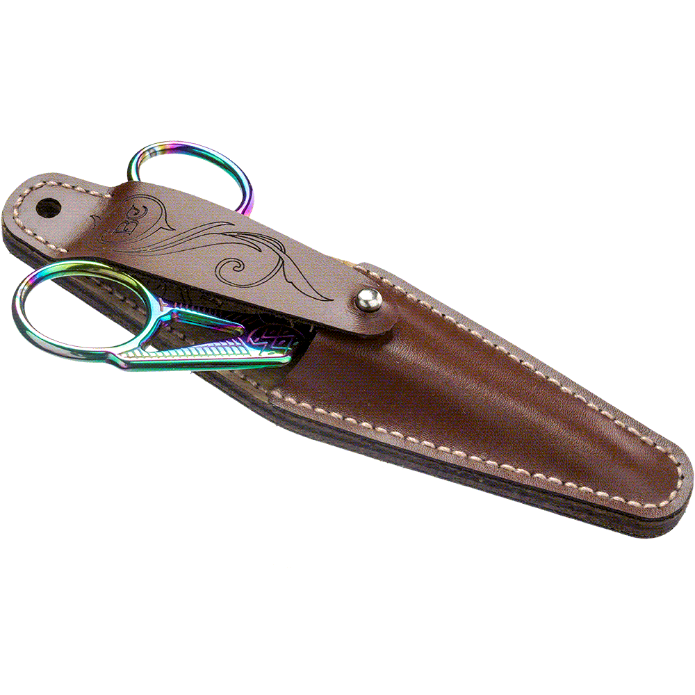 Scissor Case Needlecraft Kit - Leather Scissor Case #4