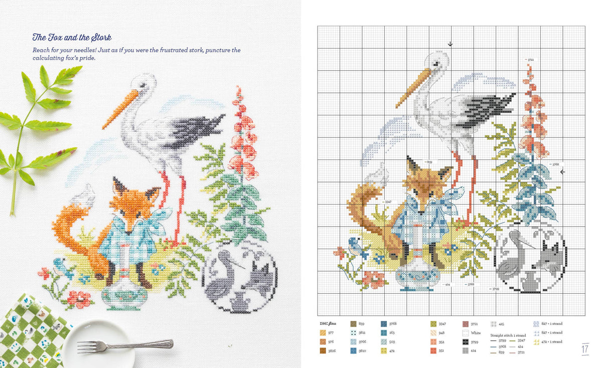 Fables and Fairy Tales to Cross Stitch Book