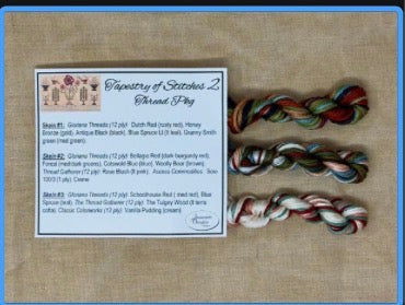 Tapestry of Stitches 2 Thread Pack - Jeannette Douglas Designs - 2026 Nashville Needlework Market PREORDER