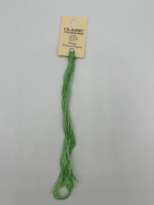 Fancy Nancy Green - Classic Colorworks Cotton Floss