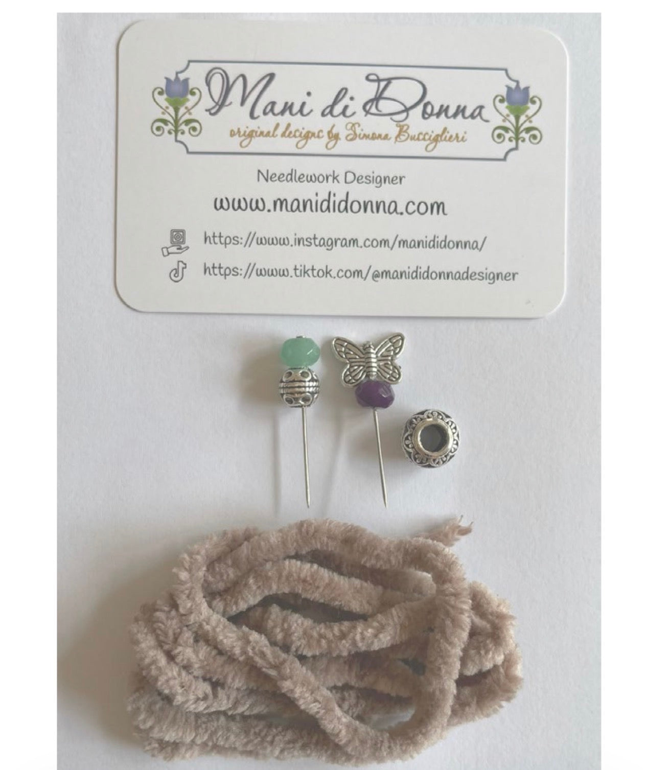 Birds in Harmony Sewing Set Accessory Pack - Mani Di Donna - 2026 Needlework Marketplace PREORDER