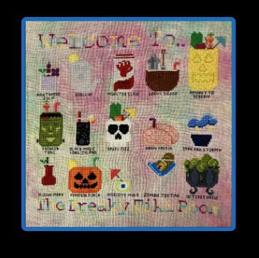 Freaky Tiki Room - Spooky Stitchin’ - 2026 Nashville Needlework Market PREORDER