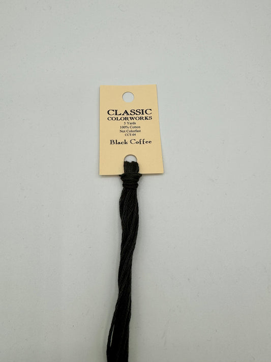 Black Coffee - Classic Colorworks Cotton Floss