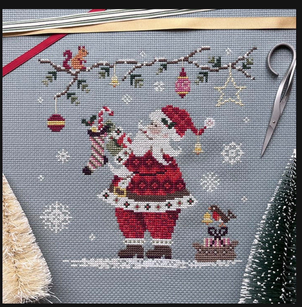 Santa’s Visit - Love Poppet - 2026 Needlework Marketplace PREORDER