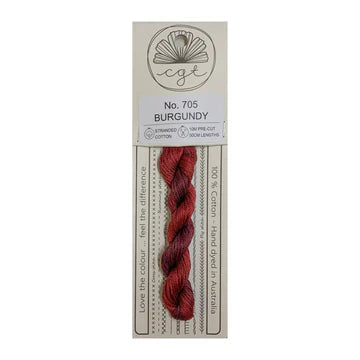 Burgundy (No. 705) - Cottage Garden Threads