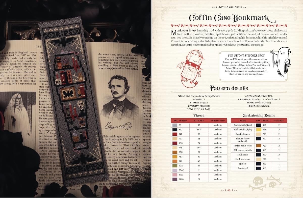 Witchy Stitching: 25 Patterns to Haunt Your Home - by The Witchy Stitcher