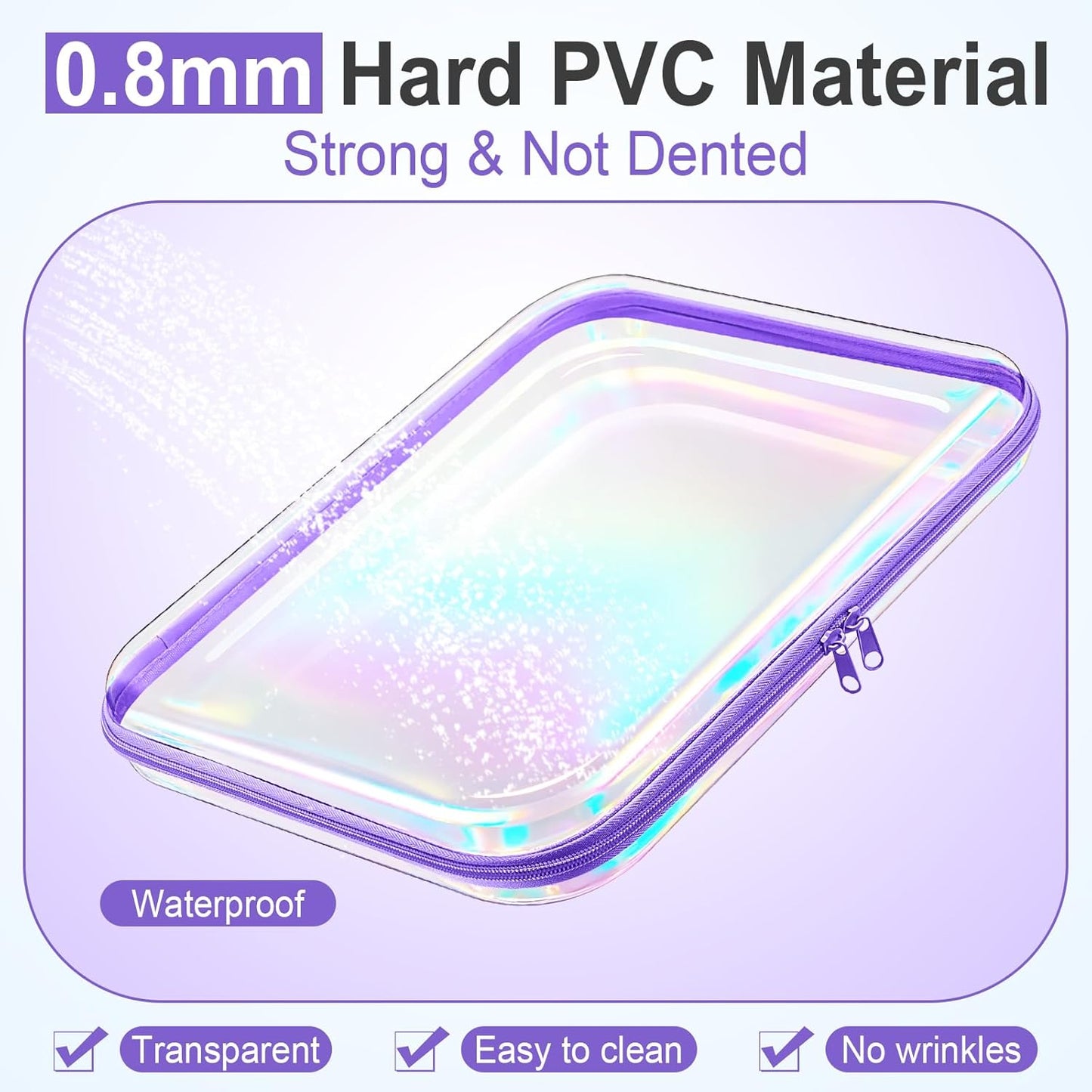Large Holographic Travel Project Case
