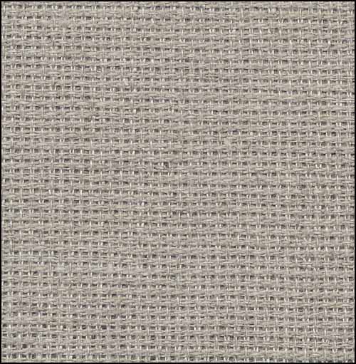 18 Count Raw/Natural Linen Aida Fabric by Zweigart