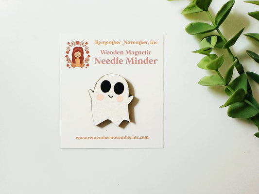 Ghost Wooden Needle Minder