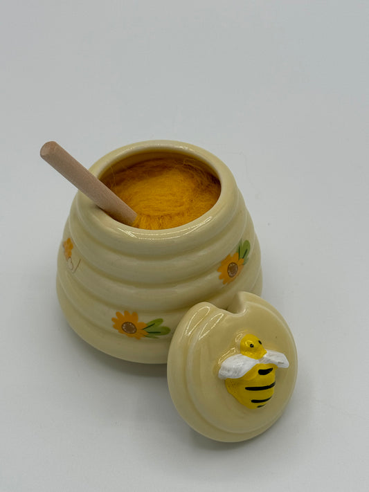 Bee Hive Pincusion by Just Add Needles