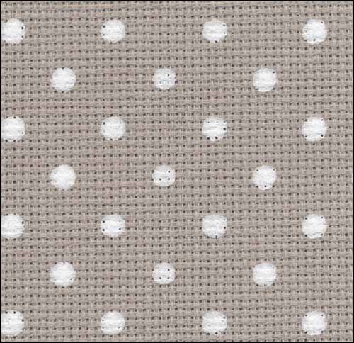 20 Count Petit Point Creek/White Dots by Zweigart