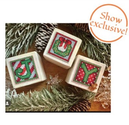 Joy Blocks - Frony Ritter Designs  - 2026 Nashville Needlework Market PREORDER