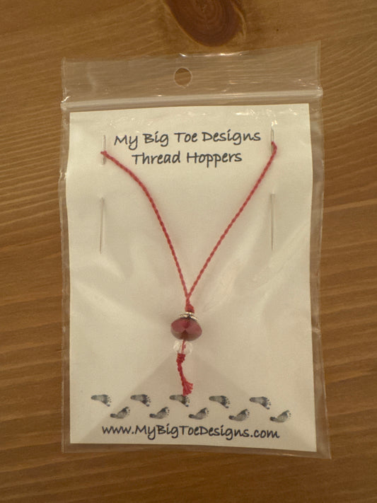 Red Thread Hoppers - My Big Toe Designs