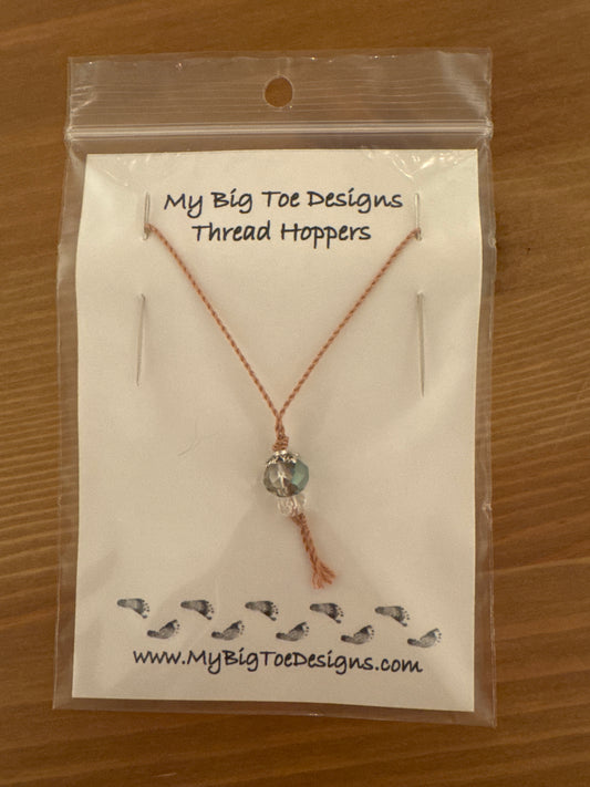 Tan Thread Hoppers - My Big Toe Designs