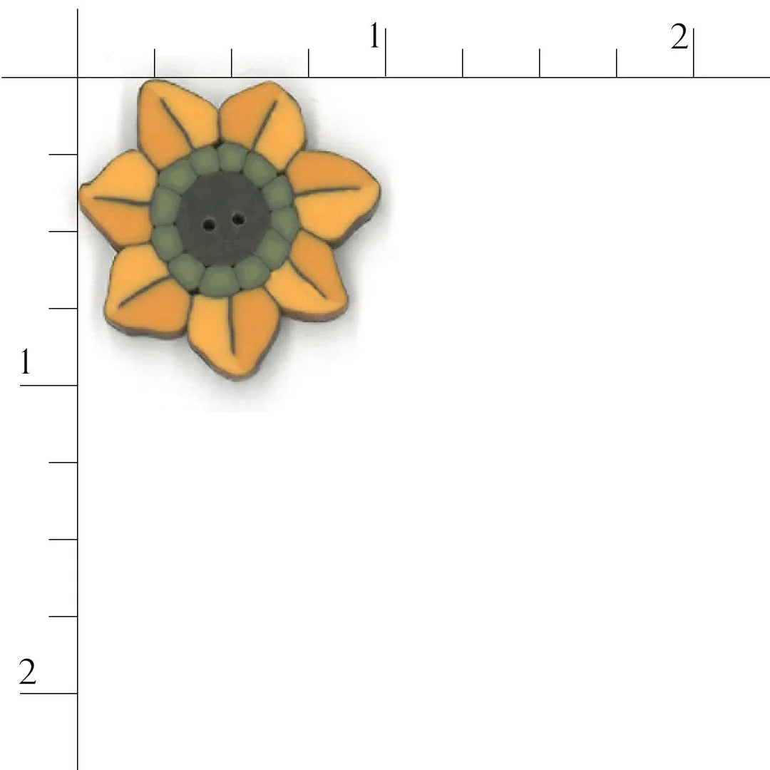 Small Sunflower - Just Another Button Company