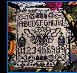 Spooky Moth Sampler - Spooky Stitchin’ - 2026 Nashville Needlework Market PREORDER
