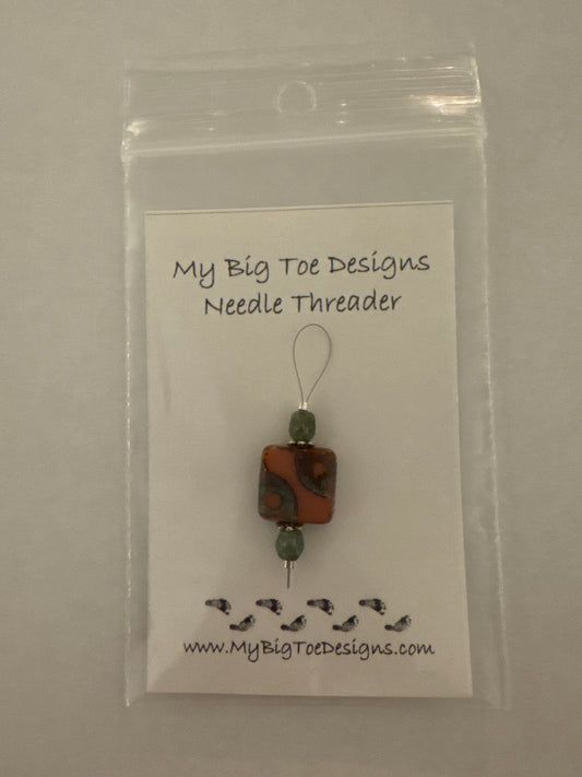 Dark Pink Rectangle Wire Needle Thread - My Big Toe Designs