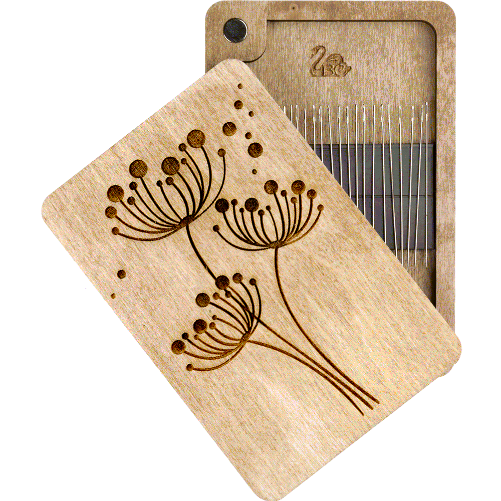 Flowers Magnetic Needle Organizer for Handcraft Storage