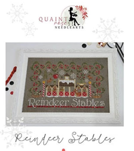 Reindeer Stables - Quaint Rose Needlearts