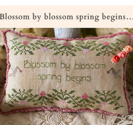 Blossom By Blossom Spring Begins - MTV Cross Stitch Designs